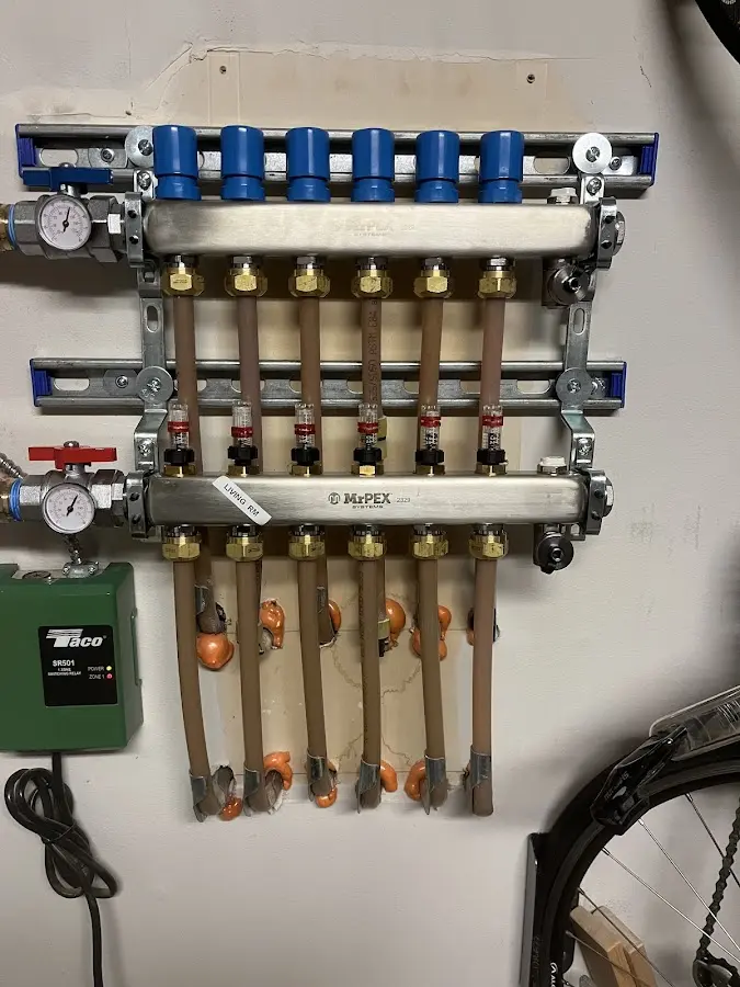 Plumber performing Leak Detection at a residential property in Westmont